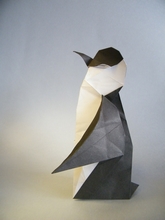 Origami Penguin by Blanka Pentela on giladorigami.com