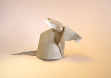 Origami Rat by Tanja Pott on giladorigami.com