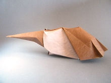 Origami Anteater by Hoang Tien Quyet on giladorigami.com