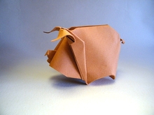 Origami Pig by Hoang Tien Quyet on giladorigami.com
