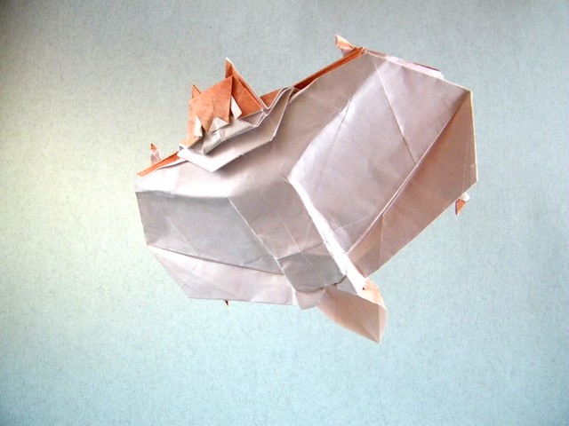 Origami Flying squirrel by Seo Won Seon (Redpaper) on giladorigami.com