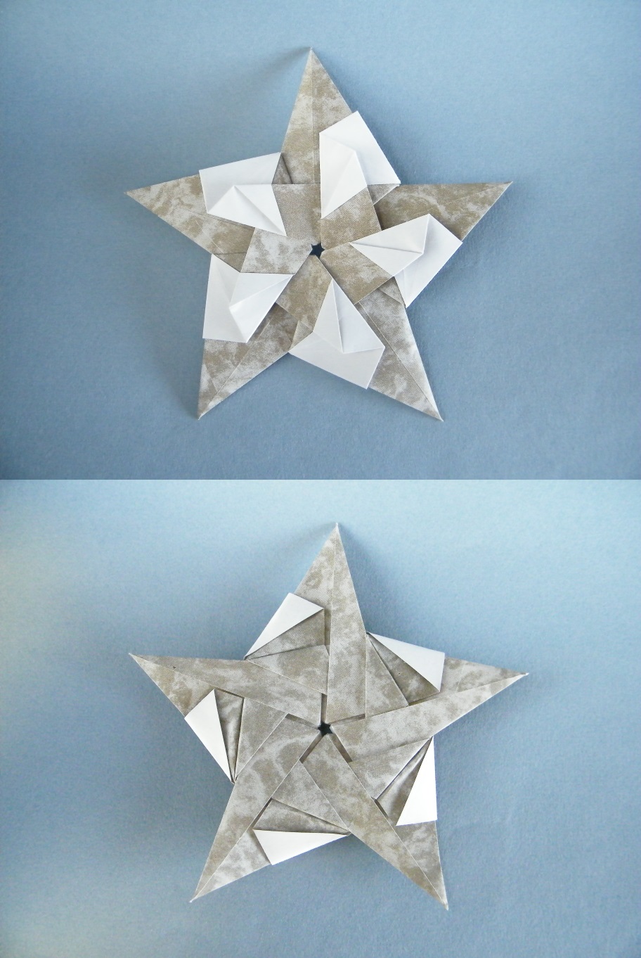Origami Tommelise star by Natalia Romanenko on giladorigami.com