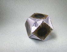 Origami Cuboctahedron by Dasa Severova on giladorigami.com
