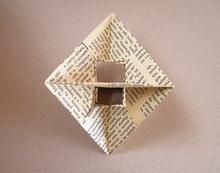Origami Gyroscope by Lewis Simon on giladorigami.com