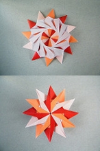 Origami 12 point star by Maria Sinayskaya on giladorigami.com