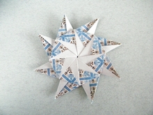 Origami Telma star by Maria Sinayskaya on giladorigami.com