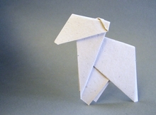 Origami Lamb by John Smith on giladorigami.com