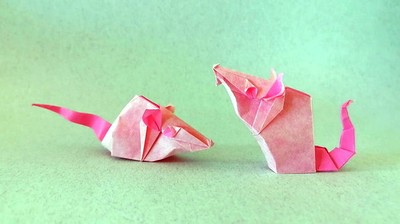 Origami Mouse by Edu Solano Lumbreras on giladorigami.com