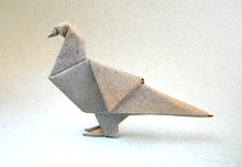 Origami Dove by Vicente Solorzano Sagredo on giladorigami.com