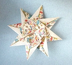 Origami Constanze star by Carmen Sprung on giladorigami.com