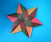 Origami Mennorode star by Carmen Sprung on giladorigami.com
