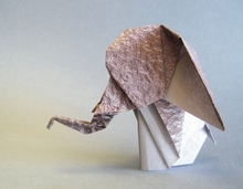 Origami Elephant by Roman Sviridov on giladorigami.com
