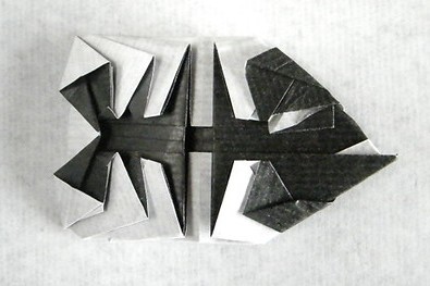 Origami Fish bone by Hadi Tahir on giladorigami.com