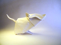 Origami Mouse by Hadi Tahir on giladorigami.com