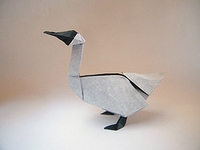 Origami Swan by Hadi Tahir on giladorigami.com