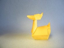 Origami Duck 3D by Nicolas Terry on giladorigami.com
