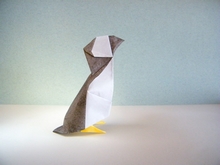 Origami Puffin by Nicolas Terry on giladorigami.com