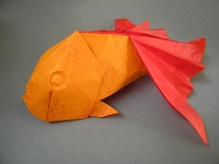 Origami Goldfish by Nguyen Nguyen Thong on giladorigami.com