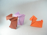 Origami Puppy by Nguyen Tu Tuan on giladorigami.com