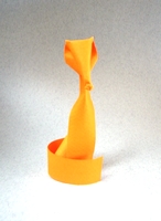 Origami Rolling fox by Nguyen Tu Tuan on giladorigami.com