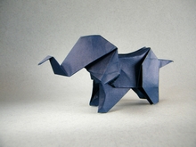 Origami Elephant by Marc Vigo Anglada on giladorigami.com