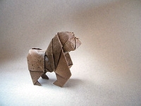 Origami Orangutan by Joseph Wu on giladorigami.com