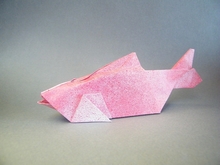 Origami Salmon by Joseph Wu on giladorigami.com