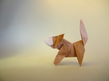 Origami Cat by Yamada Katsuhisa on giladorigami.com