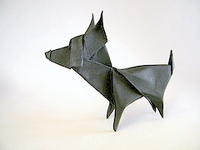 Origami Pincher by Yamada Katsuhisa on giladorigami.com