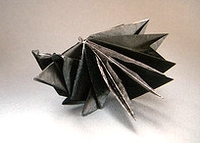 Origami Porcupine by Yamada Katsuhisa on giladorigami.com