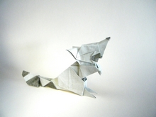 Origami Raccoon by Yamada Katsuhisa on giladorigami.com