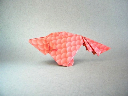 Origami Goldfish by Yamaguchi Yukihiko on giladorigami.com