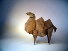Origami Camel by Zhao Yanjie on giladorigami.com