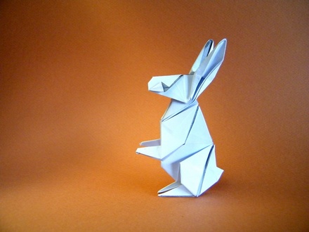 Origami Rabbit by Zhao Yanjie on giladorigami.com