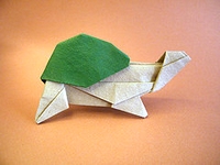 Origami Tortoise by Sergey Yartsev on giladorigami.com