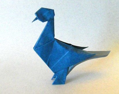 Origami Dove by Jozsef Zsebe on giladorigami.com