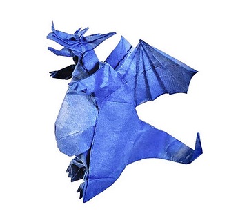 Origami Chubby dragon by Ryu Shigo on giladorigami.com