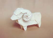 Origami Sheep by Horiguchi Naoto on giladorigami.com