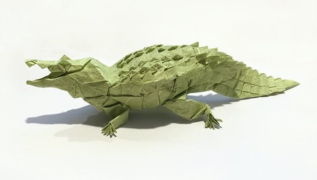 Origami Caiman by Jeong Jae Il on giladorigami.com