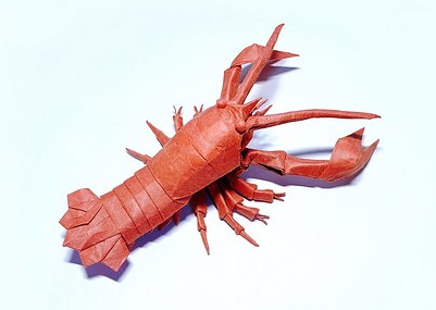 Origami Lobster by Jason Ku on giladorigami.com