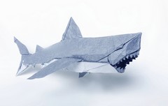 Origami White shark by Nguyen Ngoc Vu on giladorigami.com