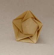 Origami Star bowl by Sanja Srbljinovic Cucek on giladorigami.com