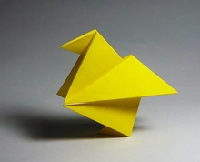 Origami Chick by Traditional on giladorigami.com