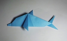 Origami Dolphin by Traditional on giladorigami.com