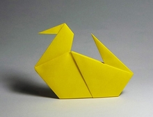 Origami Duck by Traditional on giladorigami.com