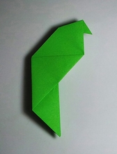 Origami Parakeet by Traditional on giladorigami.com