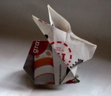Origami Rabbit by Stephen O