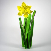 Origami Daffodil by David Shall on giladorigami.com