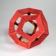 Origami 120 deg module by David Shall on giladorigami.com