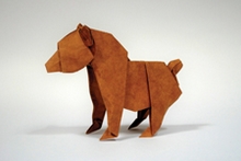 Origami Bear cub by Shuki Kato on giladorigami.com